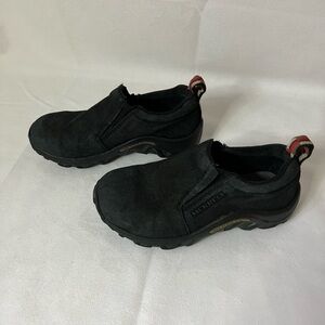 Merrell Toddler Kids Jungle Moc Black Shoes